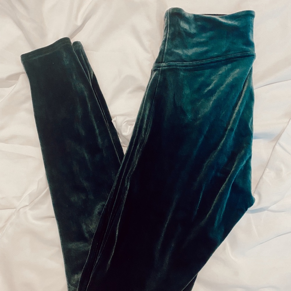 Spanx Velvet Leggings